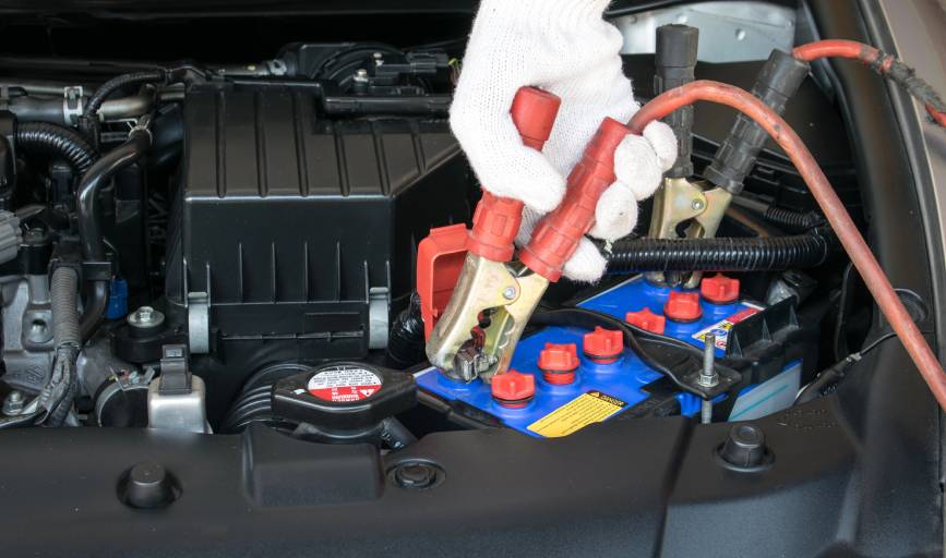 Car Battery Jump Start